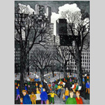 John Dorish NYC etching