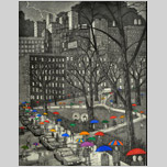 John Dorish NYC etching