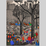 John Dorish NYC etching