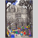 John Dorish NYC etching