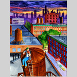 John Dorish watercolor painting
